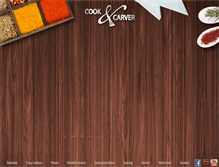 Tablet Screenshot of cookandcarver.de